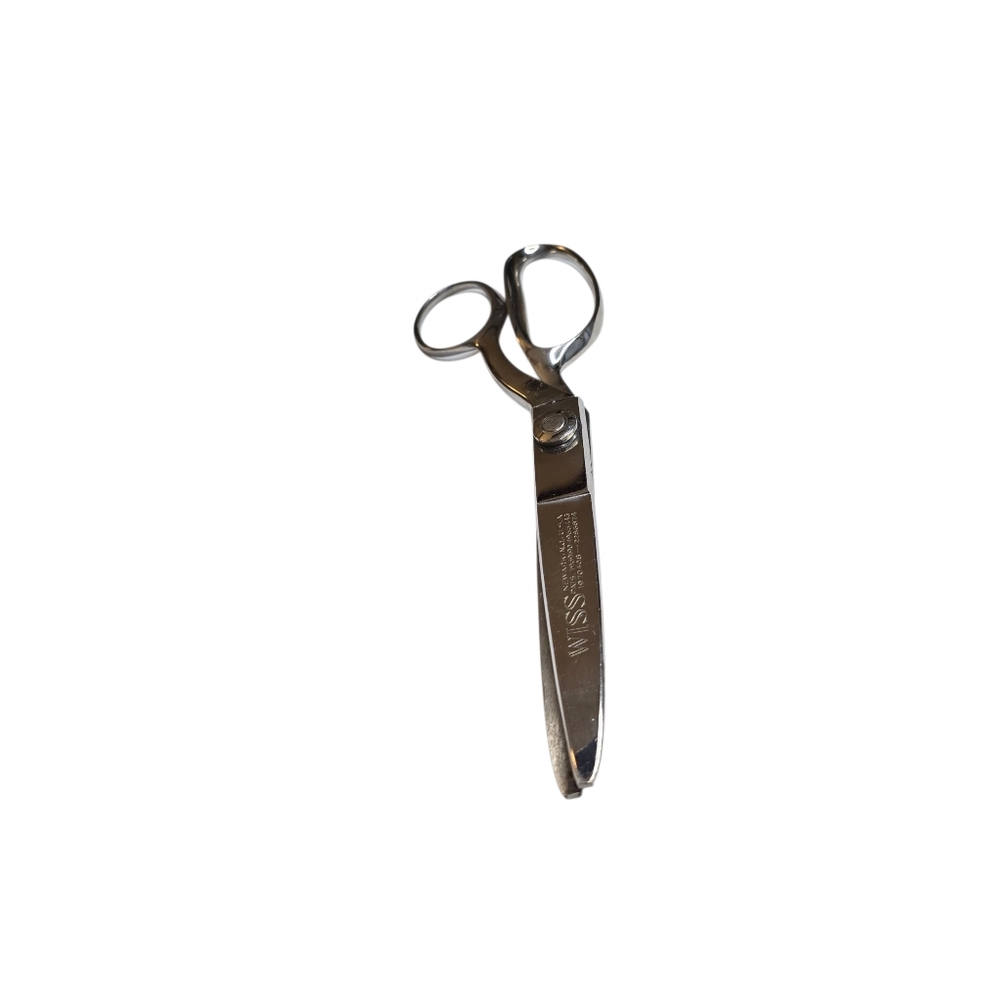 Vintage Wiss Pinking Shears 9" Model A Forged Steel Zig Zag Scissors USA Made